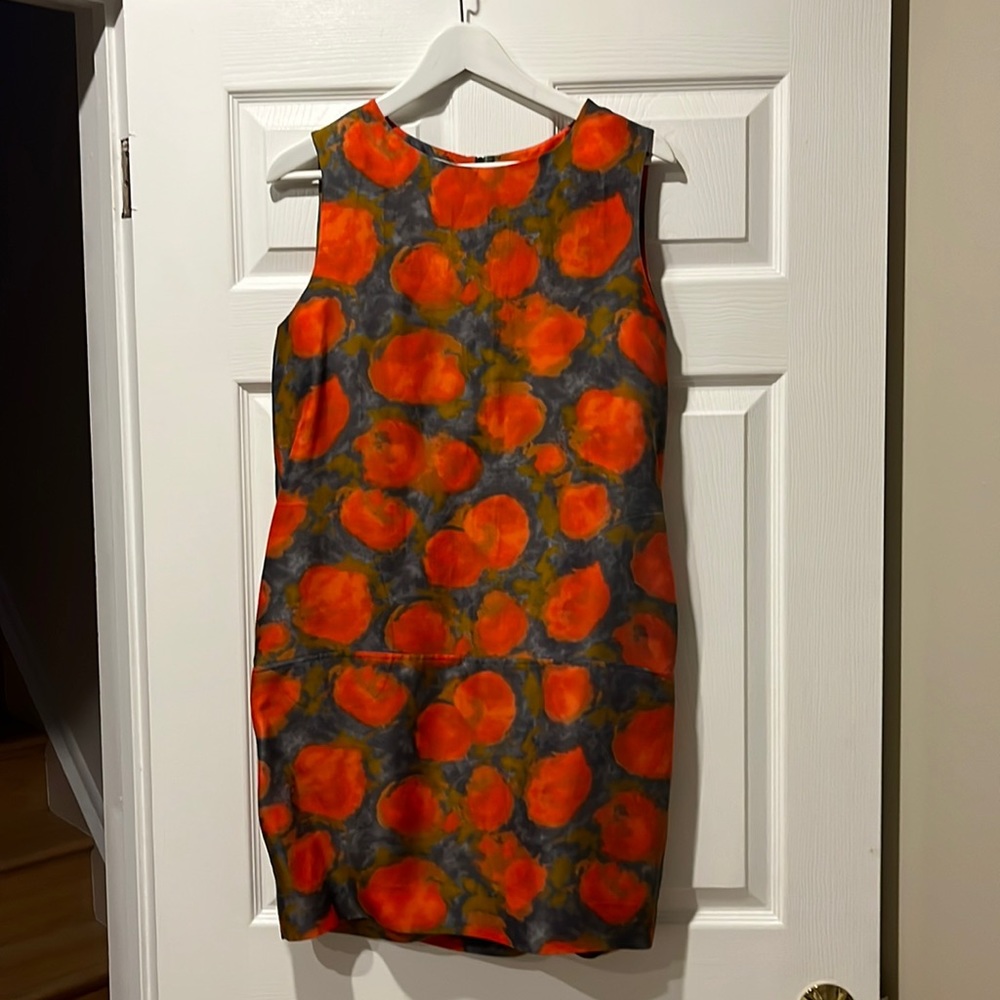 Marni dress size 40 colourful red print